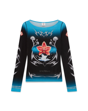 Blades Slinky Jersey Long Sleeve Top