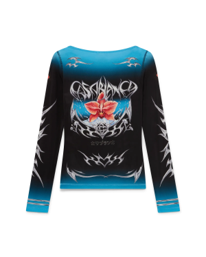 Blades Slinky Jersey Long Sleeve Top