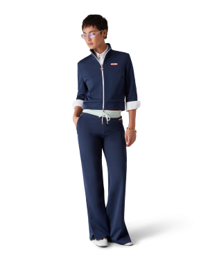 Tricot Cropped Track Jacket