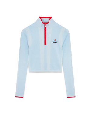 Ski Merino Base Layer Crop Top