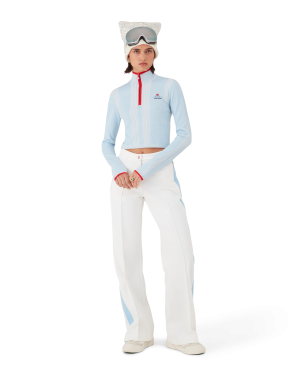 Ski Merino Base Layer Crop Top