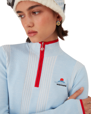 Ski Merino Base Layer Crop Top