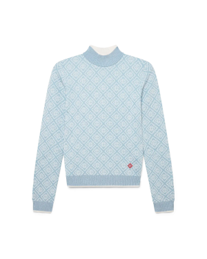 Ski Monogram High Neck Top