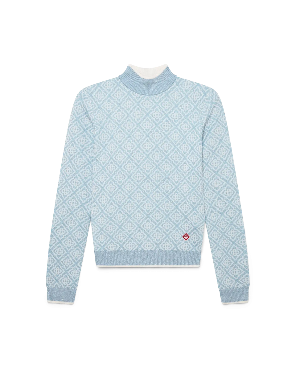 Ski Monogram High Neck Top