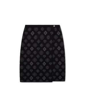 Monogram Jacquard Skirt