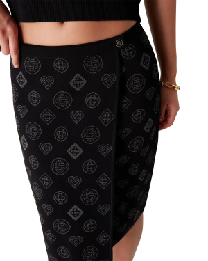 Monogram Jacquard Skirt