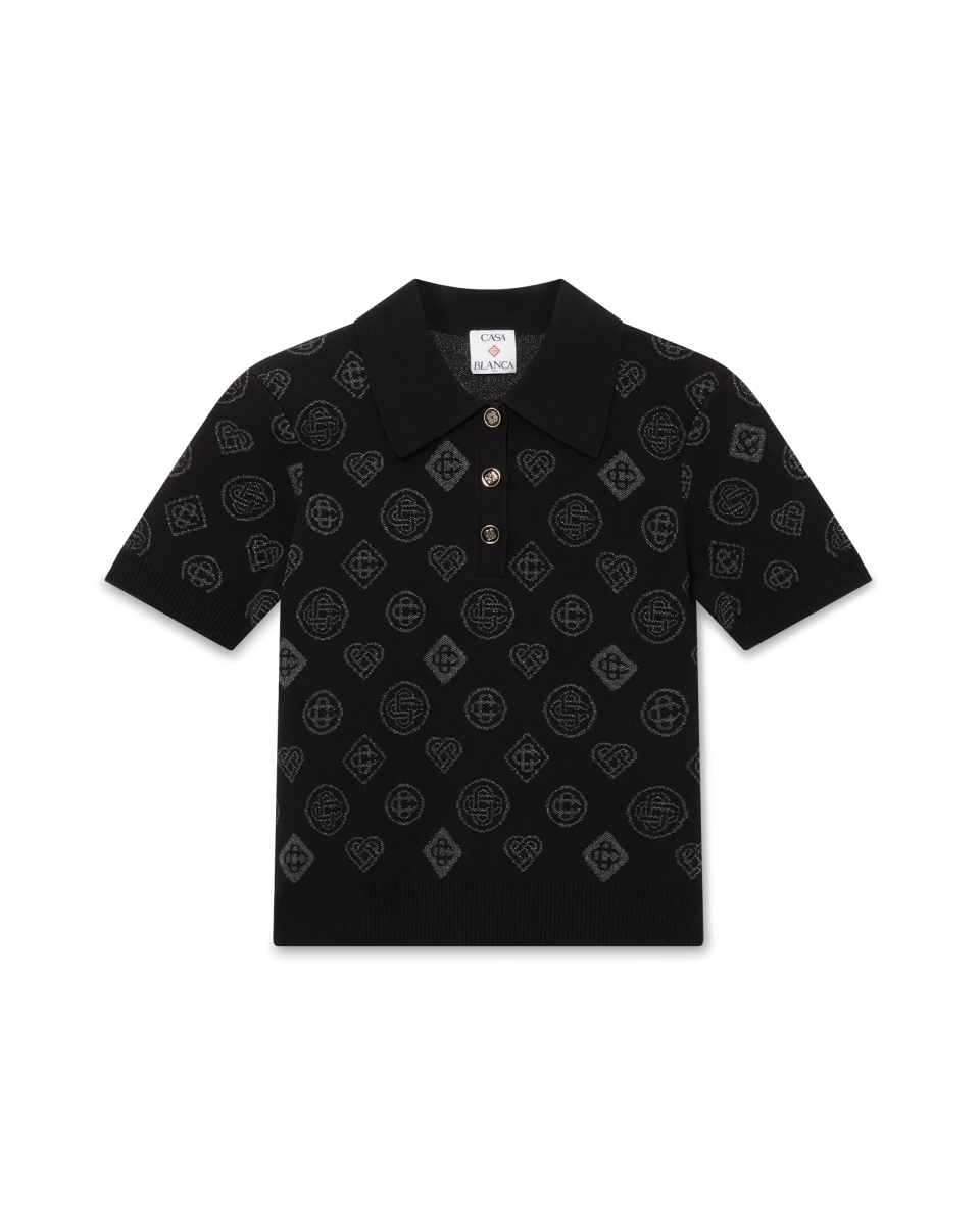 Monogram Jacquard Polo