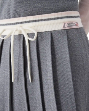 Merino Knit Tennis Skirt