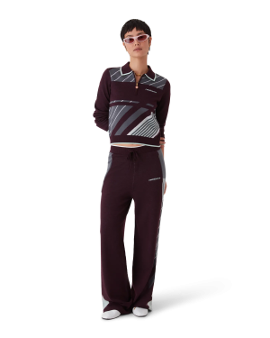 Diagonal Tennis Merino Trousers