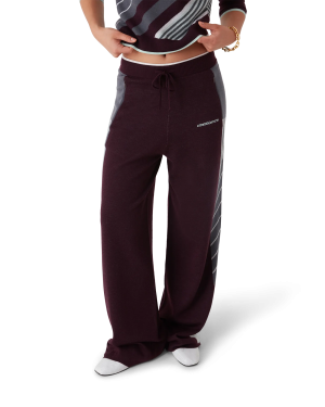 Diagonal Tennis Merino Trousers