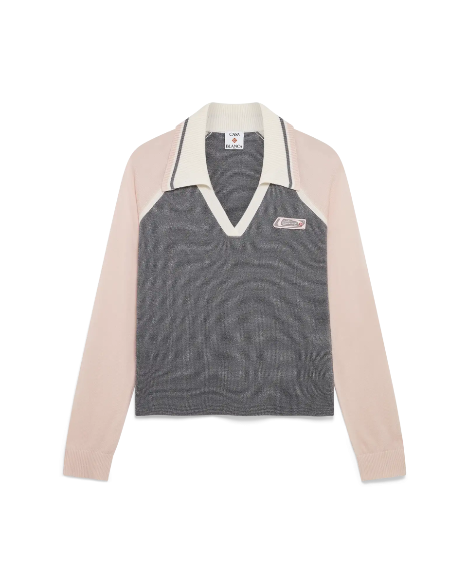 Merino Tennis Long Sleeve Polo