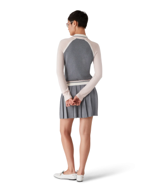 Merino Tennis Long Sleeve Polo