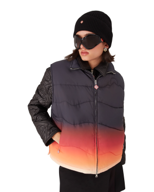 Gradient Nylon Puffer Gilet