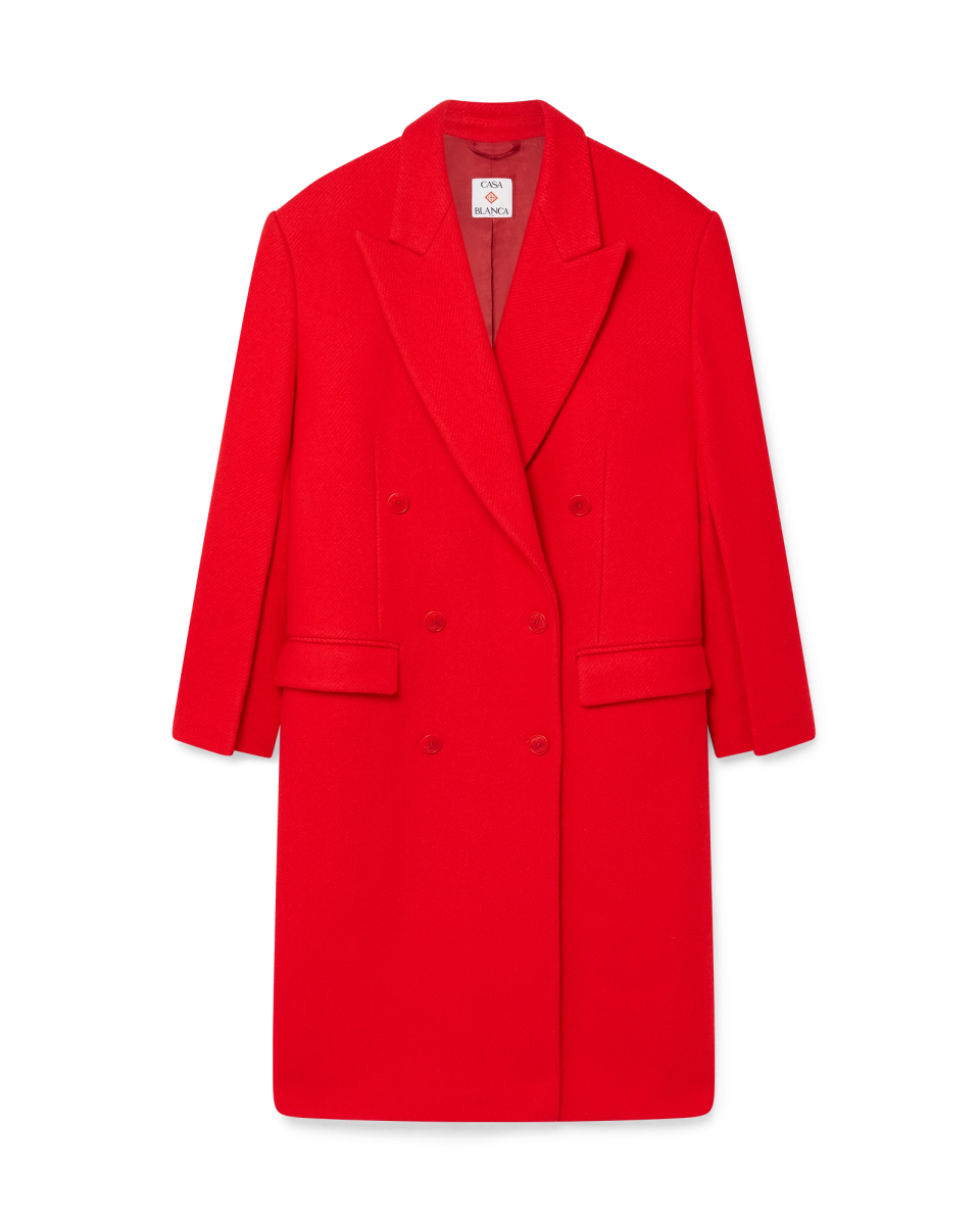 Boiled Wool Overcoat
