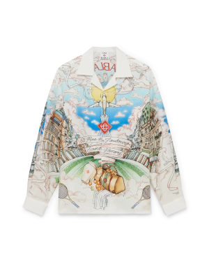 Paris Store Classic Long Sleeve Silk Shirt