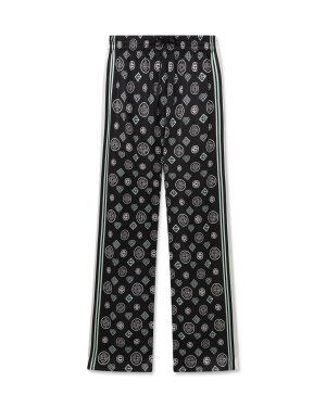 Monogram Pyjama Silk Satin Trousers