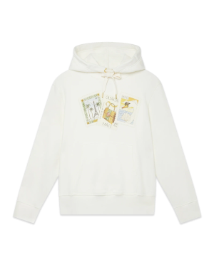 Souvenirs De Vacances Printed Hooded Sweatshirt