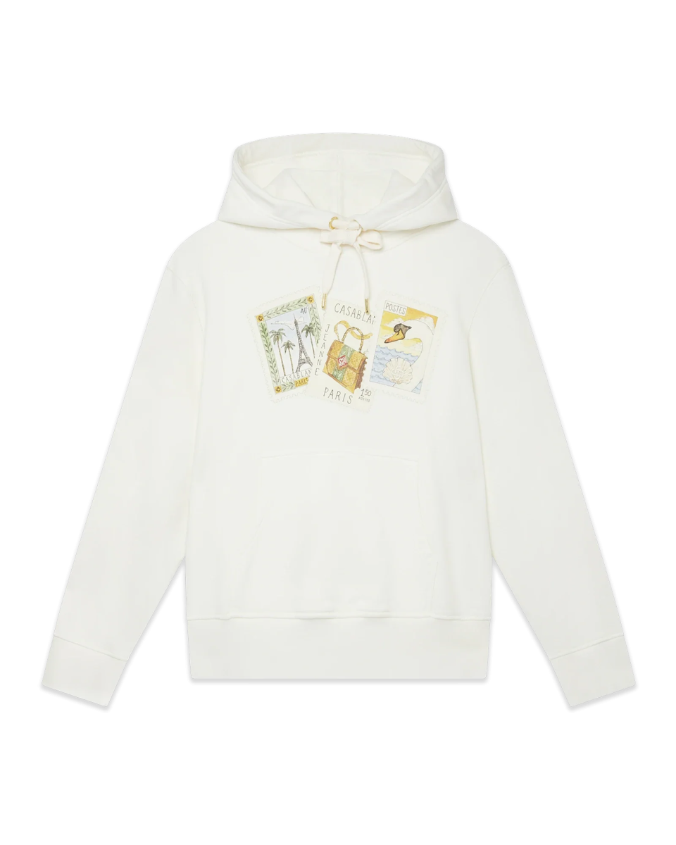Souvenirs De Vacances Printed Hooded Sweatshirt