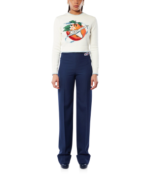 Orbite Autour De L’Orange Crew Neck Jumper