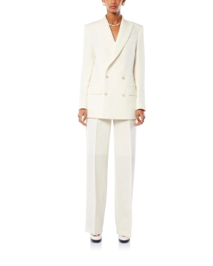 Off-White Wide Leg Trousers