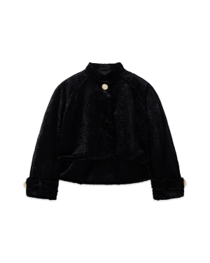 Astrakhan Short Suit Jacket