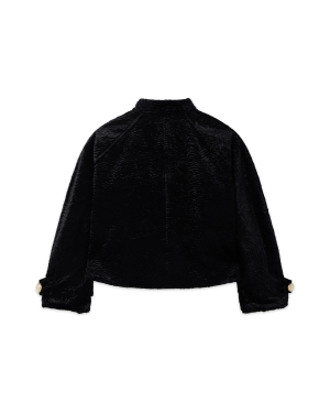 Astrakhan Short Suit Jacket