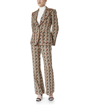 Heart Jacquard Trousers