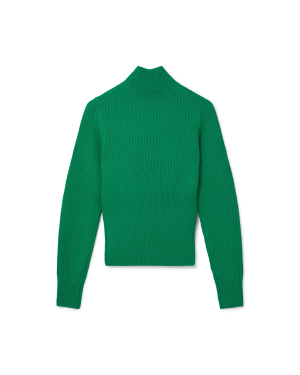 Rib High Neck Jumper