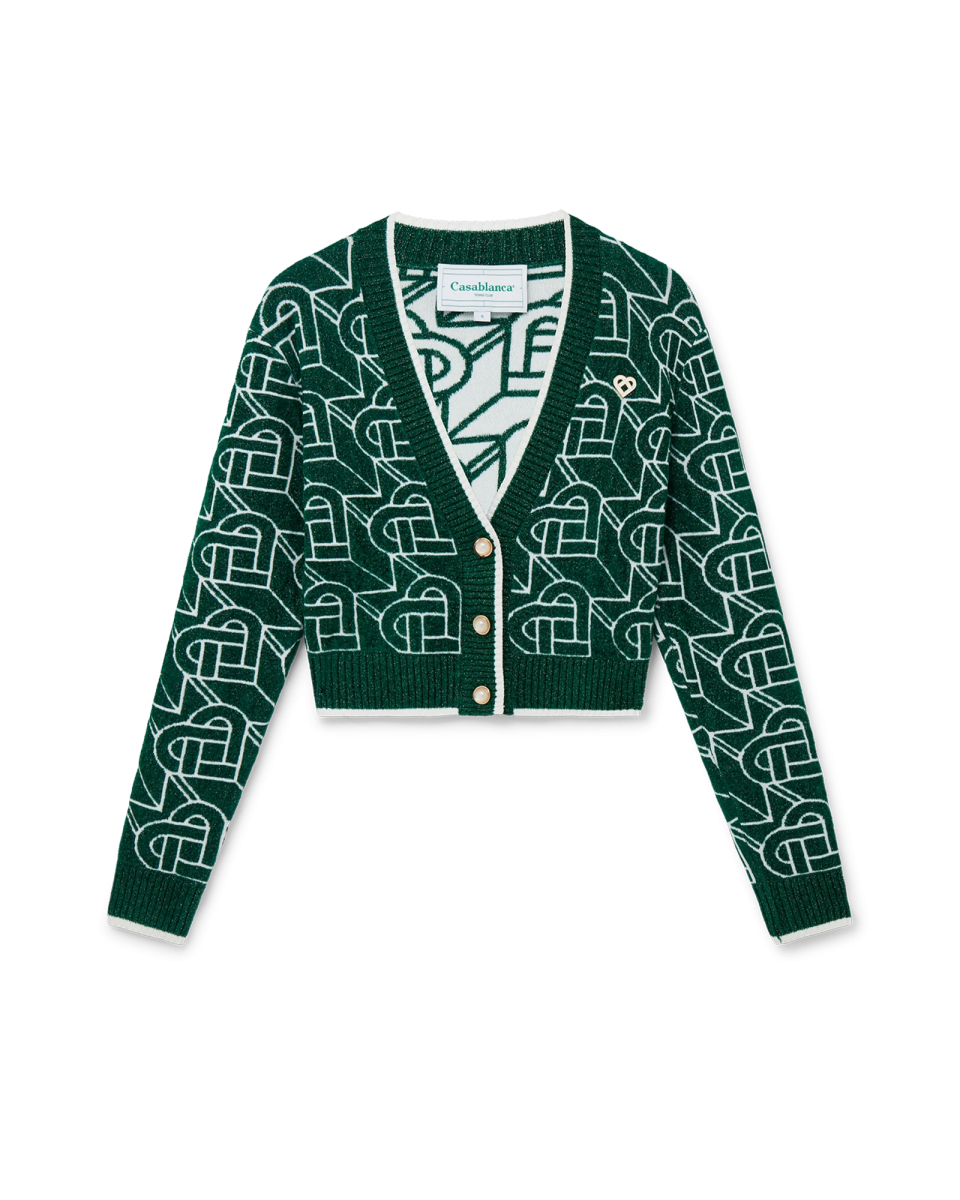 Heart Monogram Cardigan