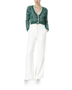 Heart Monogram Cardigan