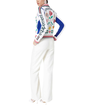 Laurel Intarsia Knit Jacket