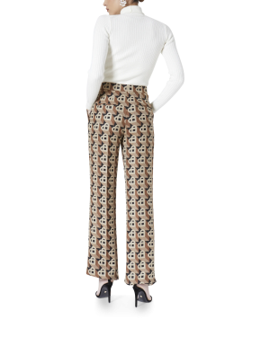 Heart Jacquard Trousers