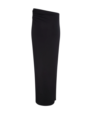 Draped Maxi Skirt