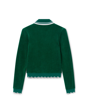 Scalloped Track Jacket