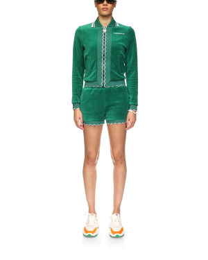 Scalloped Track Jacket