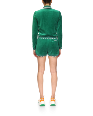 Scalloped Track Jacket