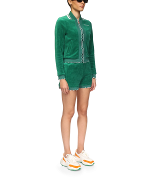 Scalloped Track Jacket