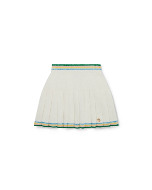 Boucle Pleated Skirt