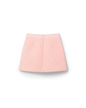 Monogram Quilted Skirt
