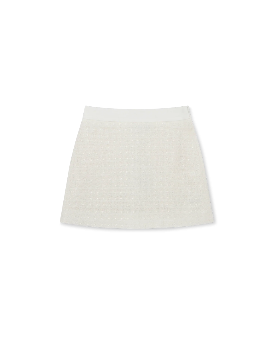 Tweed Mini Skirt