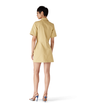 Cotton Monogram Jacquard Dress