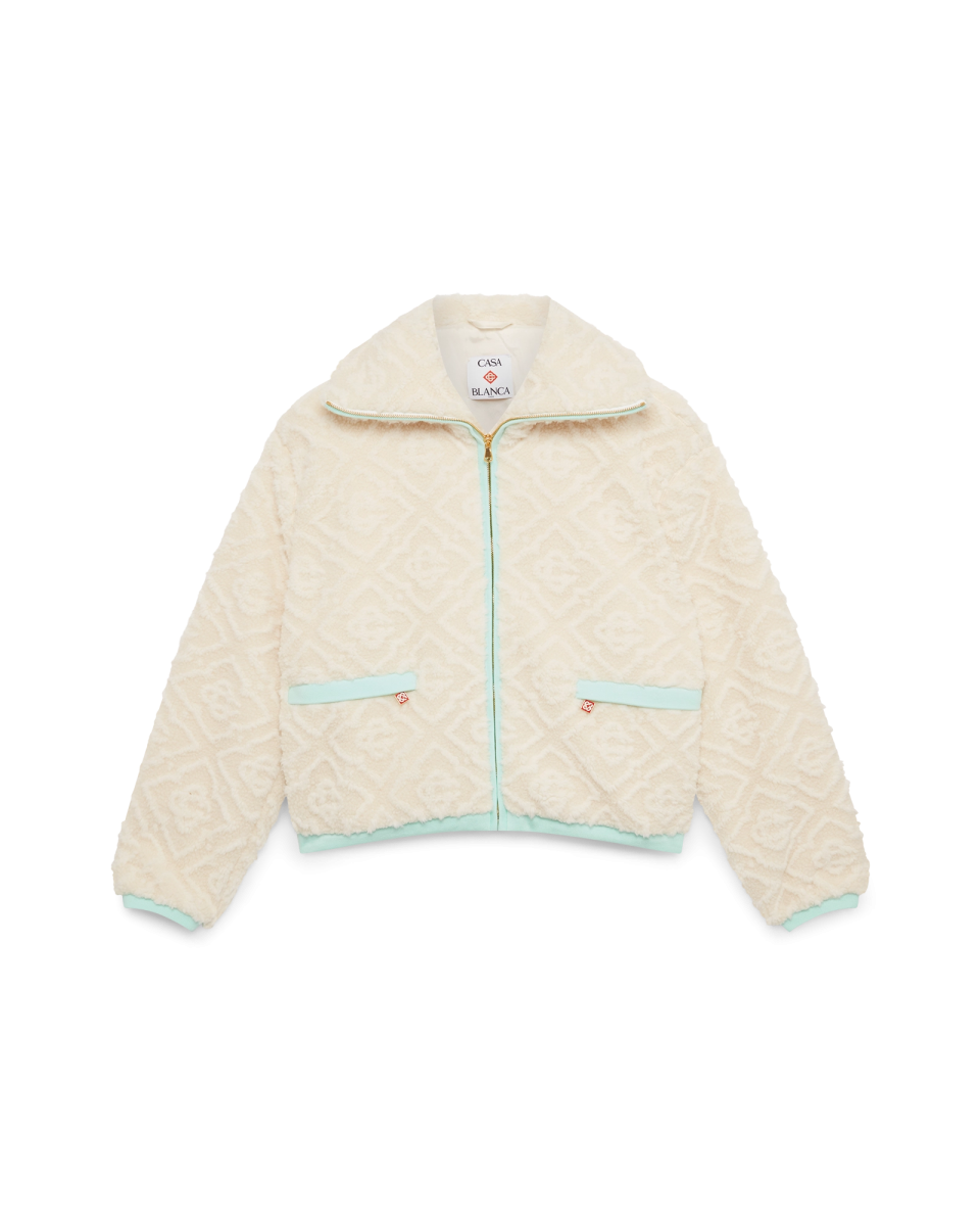 Monogram Jacquard Fleece Jacket