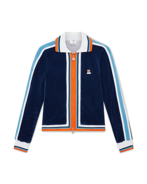 Velour Montagne Track Jacket