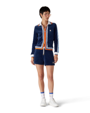 Velour Montagne Track Jacket