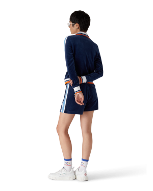 Velour Montagne Track Jacket