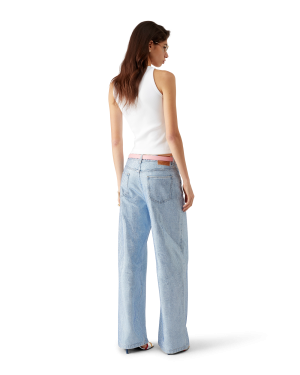 Ribbed Jersey Tank Top