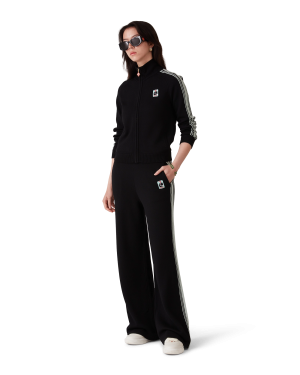 Merino Knit Track Jacket