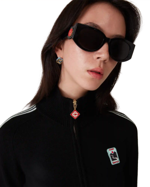 Merino Knit Track Jacket