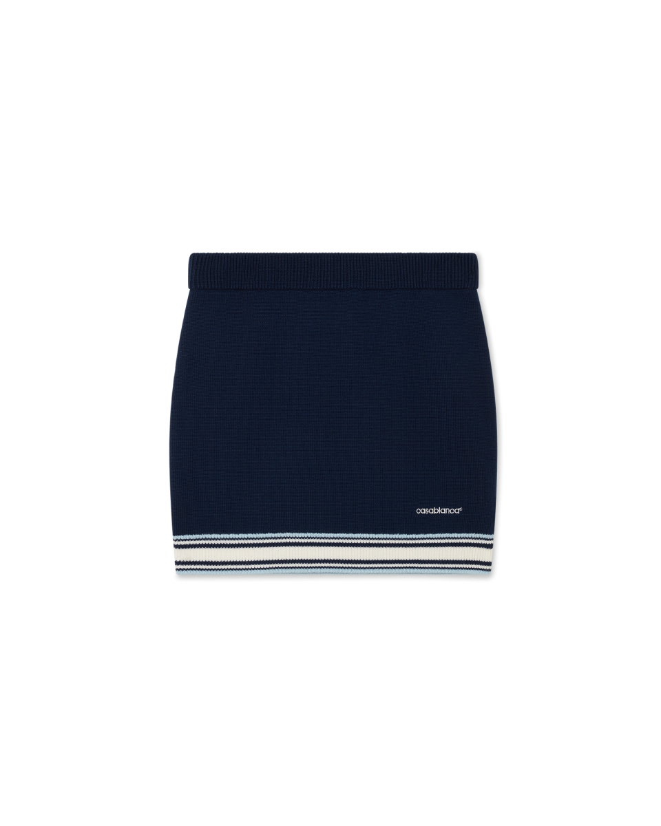 Merino Knit Tennis Skirt