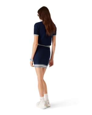 Merino Knit Tennis Skirt